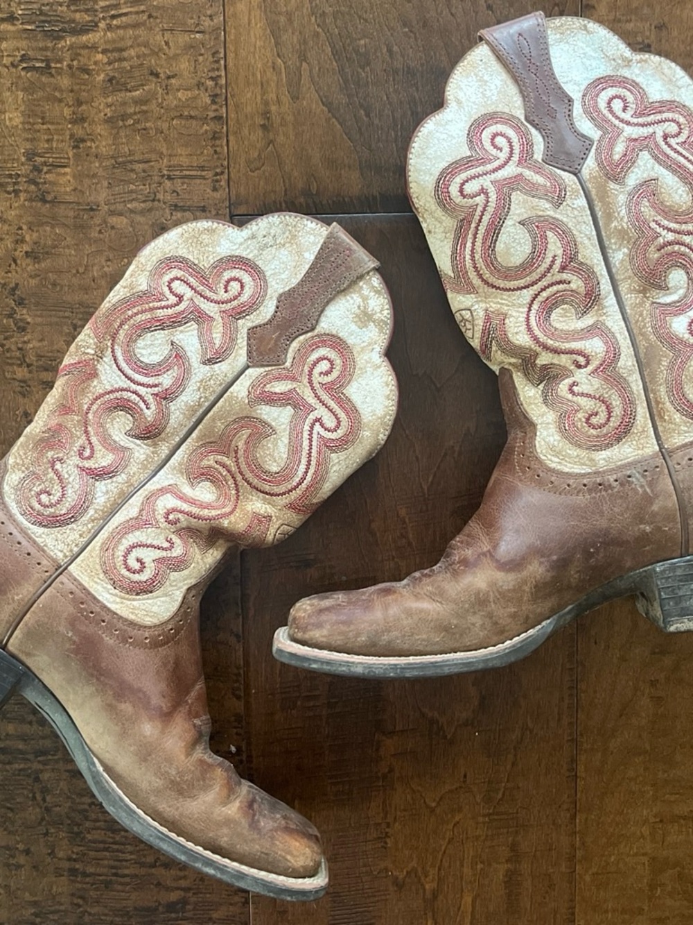 Ariat Quickdraw western cowboy boots in ‘Sandstorm’ Sz. 6 - Picture 1 of 7